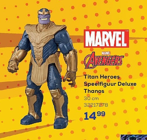 Titan Heroes Speelfiguur Deluxe Thanos 30 cm