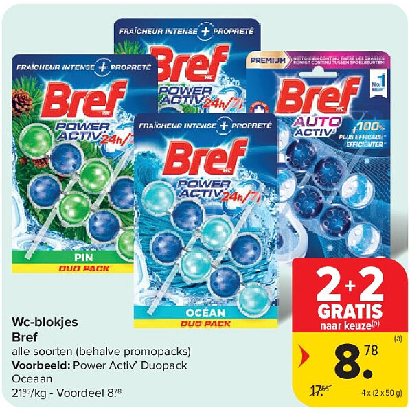 Wc-blokjes Bref