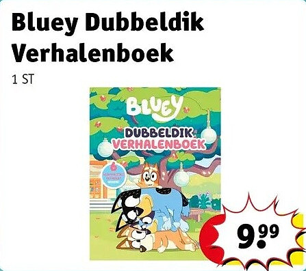 Bluey Dubbeldik Verhalenboek