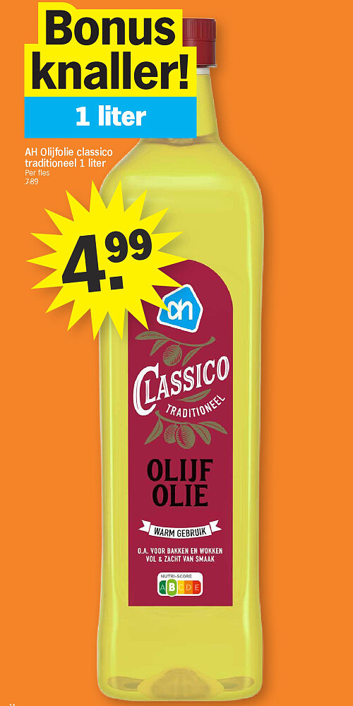 AH Olijfolie classico traditioneel 1 liter