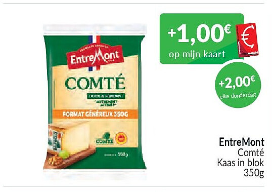 EntreMont Comté Kaas in blok - 350g