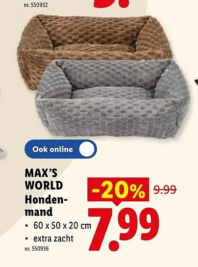 MAX'S WORLD Hondenmand