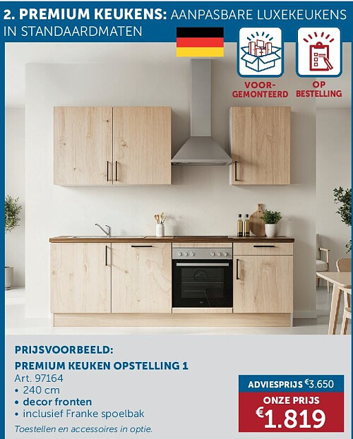 PREMIUM KEUKEN OPSTELLING 1