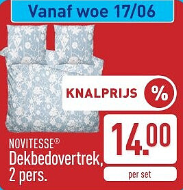 Dekbedovertrek, 2pers.
