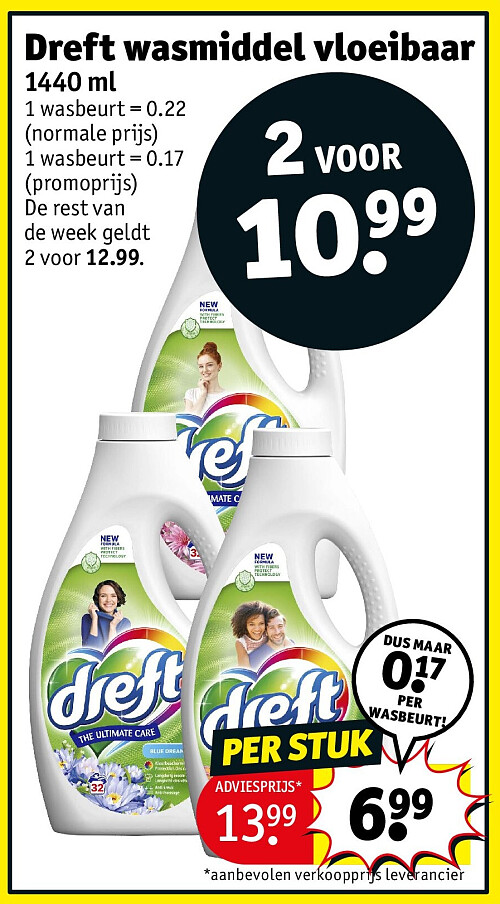 Dreft wasmiddel vloeibaar
