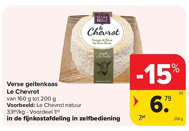 Verse geitenkaas Le Chevrot