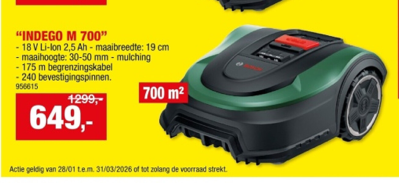 ROBOTMAAIERS "INDEGO М 700"