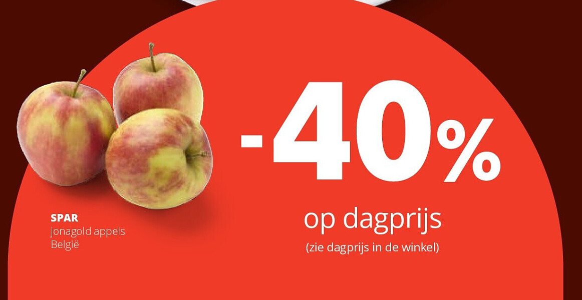 SPAR jonagold appels België