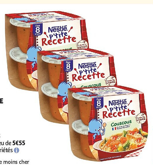 Couscous P'tite Recette Nestlé