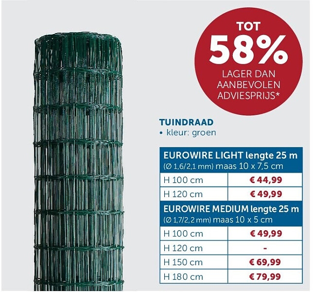 TUINDRAAD H 100 cm