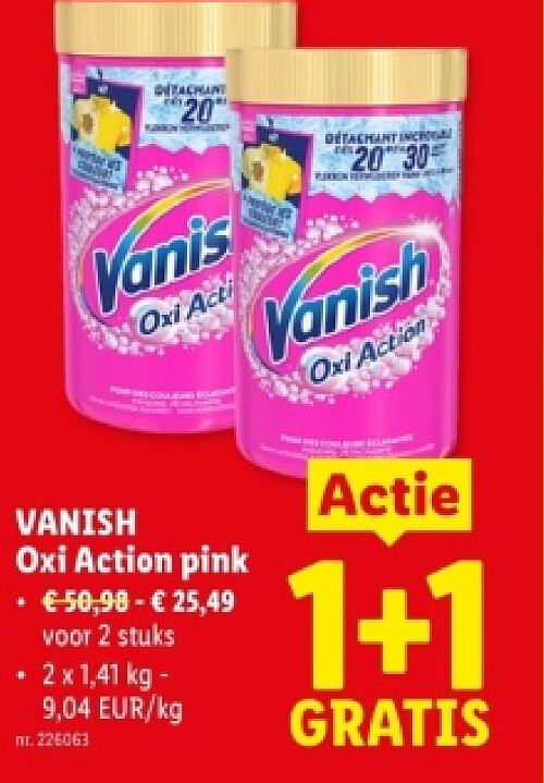 Oxi Action pink