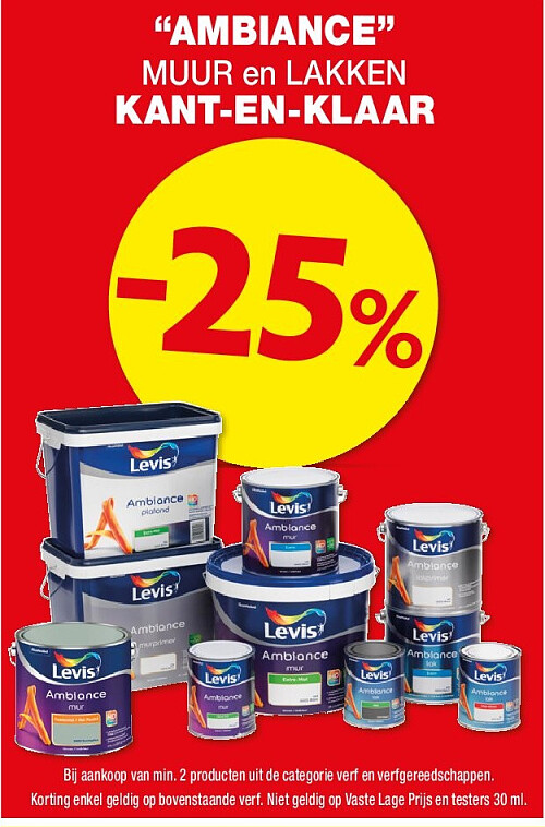 “AMBIANCE” MUUR en LAKKEN KANT-EN-KLAAR