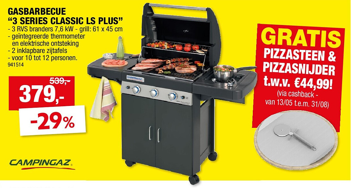 GASBARBECUE “3 SERIES CLASSIC LS PLUS”