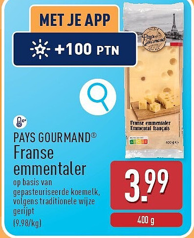 PAYS GOURMAND® Franse emmentaler