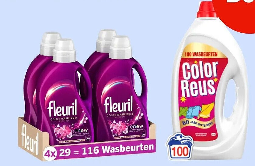 Frisse Reus 100 wasbeurten