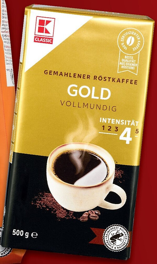 K-CLASSIC Röstkaffee Gold