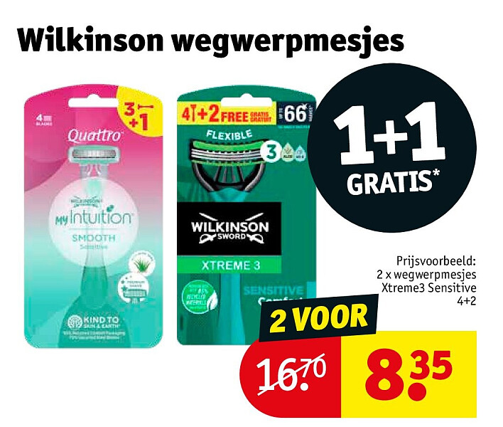 Wilkinson wegwerpmesjes