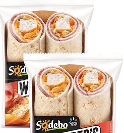 Wraper's poulet & bacon fumé Sodebo