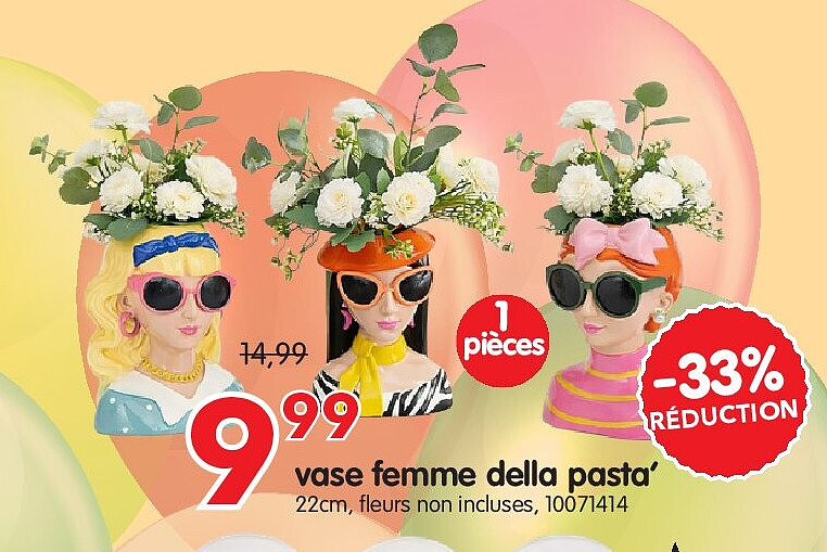 vase femme della pasta’