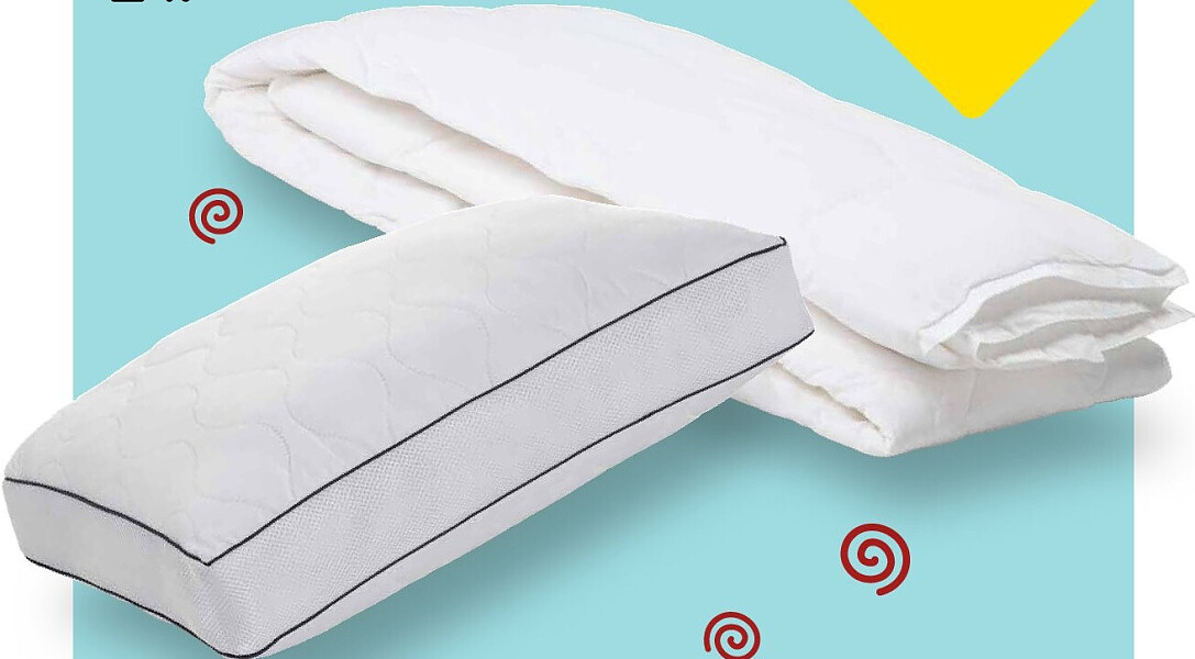 Ventilerend Airwave hoofdkussen, 2 voor