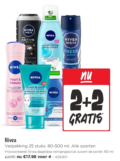Nivea Verpakking 25 stuks