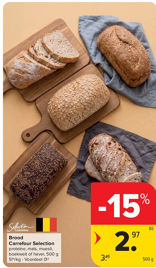 Brood Carrefour Selection
