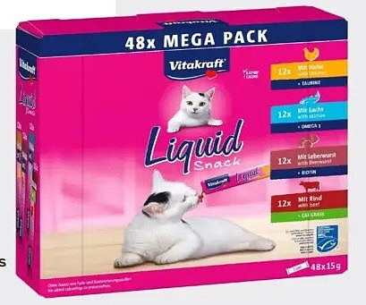 Snacks liquides mixtes - 48 pièces