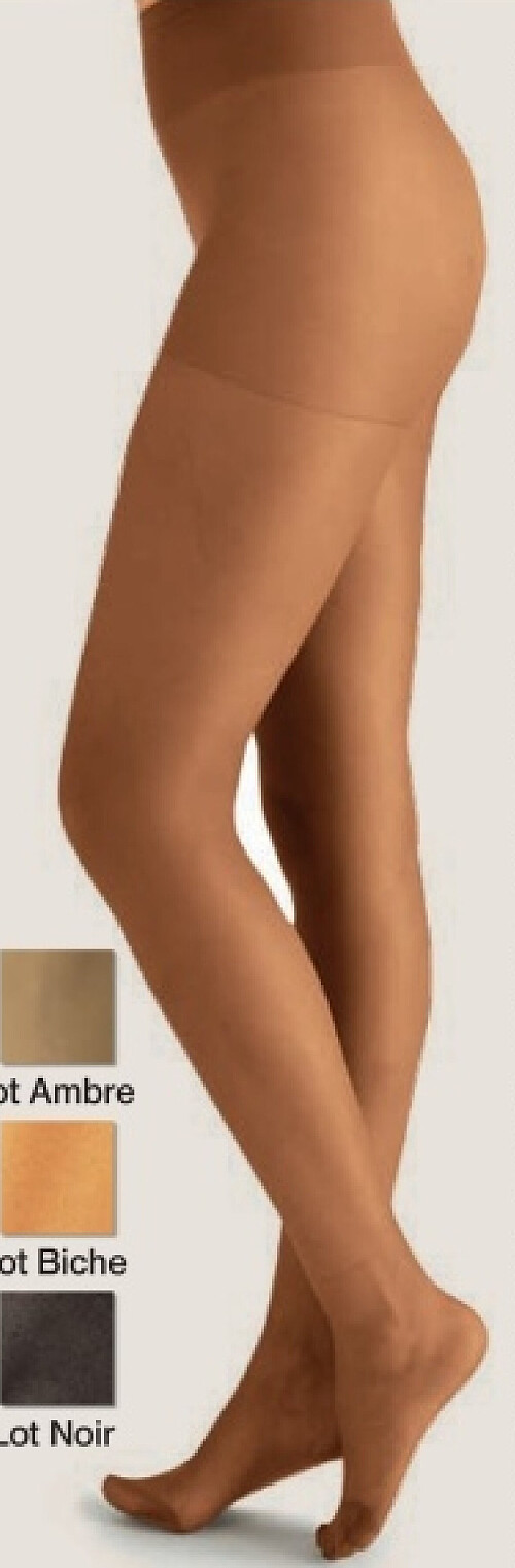 Collant voile 20D, lot de 2