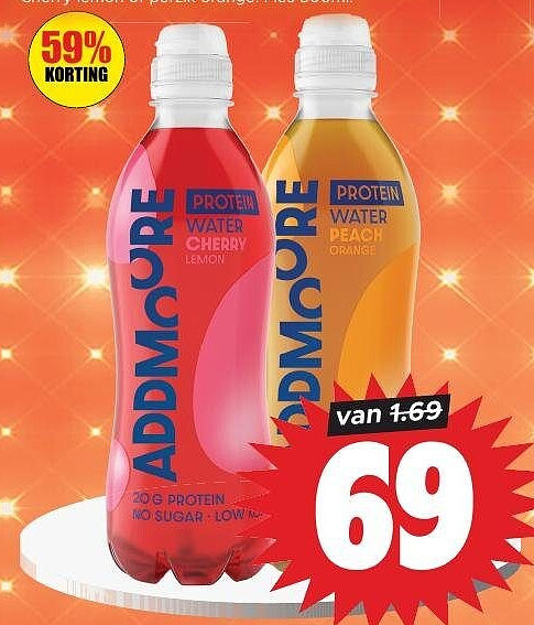 Addmoore Proteïne Water 500 ml