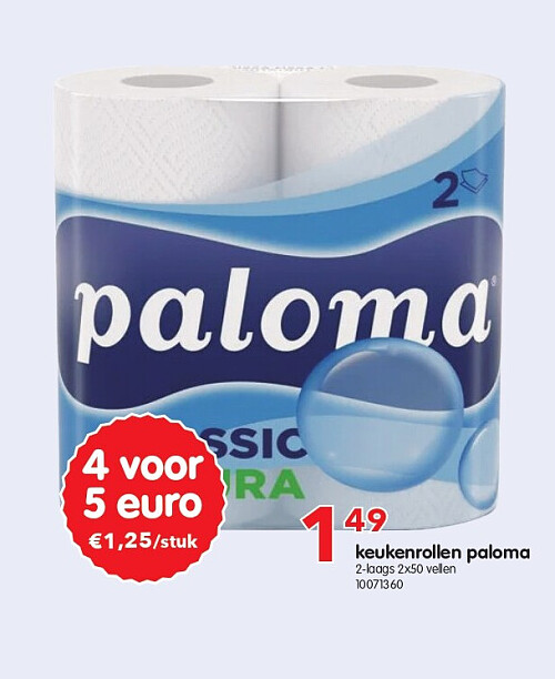 keukenrollen paloma