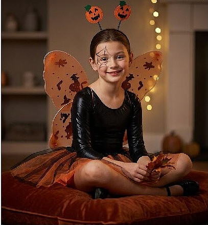 Kostuum Set Vleugels Haarband En Tutu