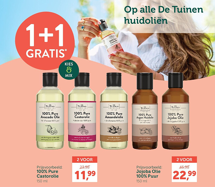 Prijsvoorbeeld: 100% Pure Castorolie 150 ml