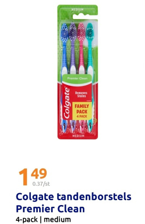 Colgate tandenborstels Premier Clean