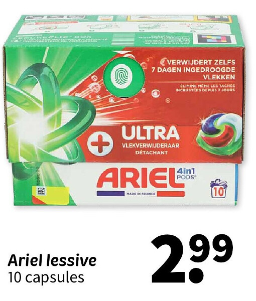 Ariel lessive