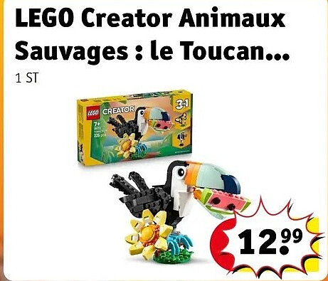 LEGO Creator Animaux Sauvages: le Toucan
