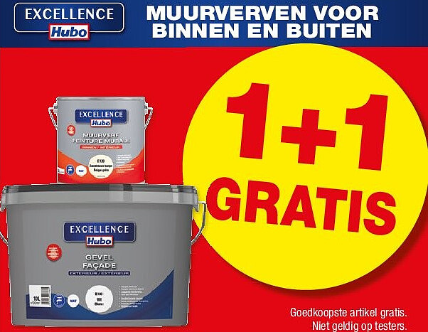 MUURVERVEN VOOR BINNEN EN BUITEN