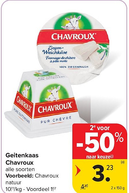 Geitenkaas Chavroux