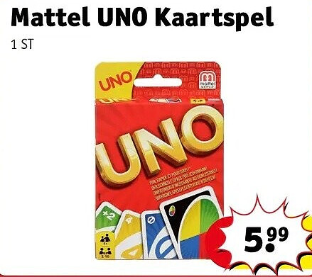 Mattel UNO Kaartspel