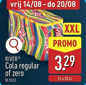 Cola regular of zero