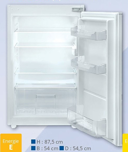Inbouw koelkast ICO 0085