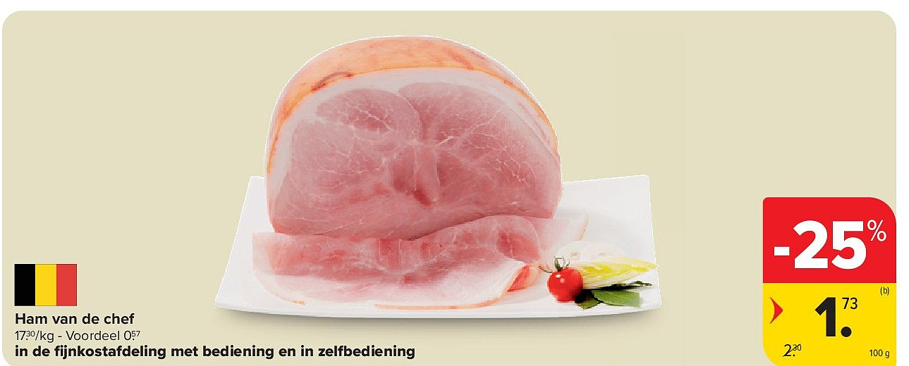 Ham van de chef