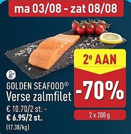 Verse zalmfilet
