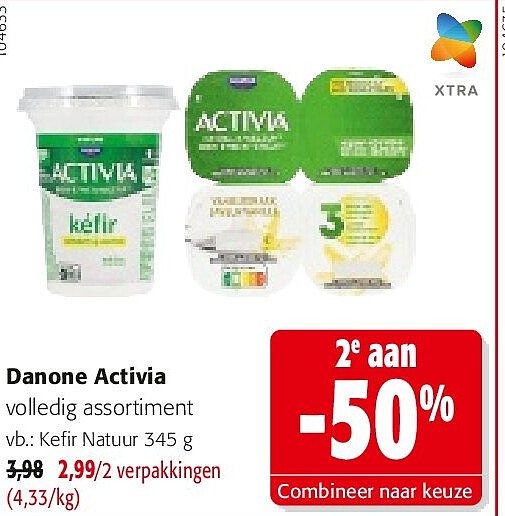 Danone Activia Kefir Natuur 345 g