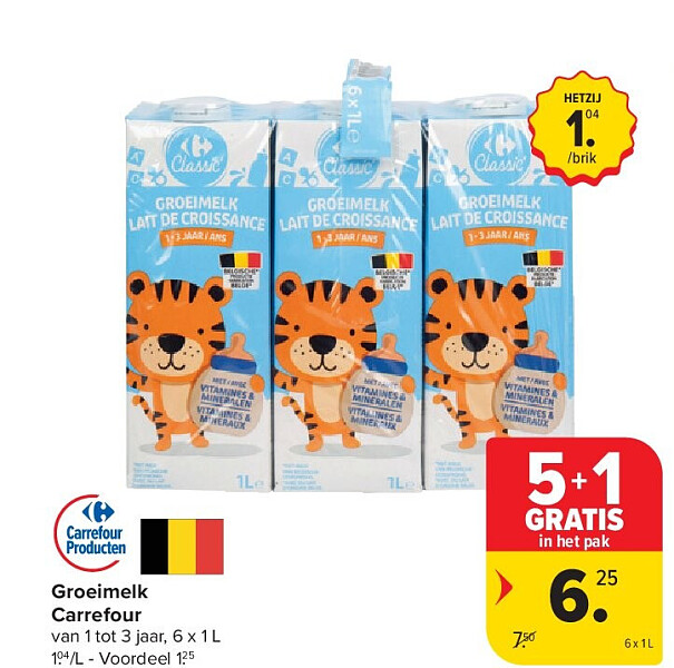 Groeimelk Carrefour