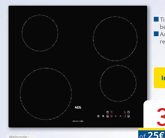 Inductie kookplaat IBS64200CB