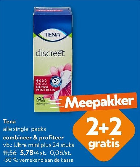Tena Ultra mini plus 24 stuks