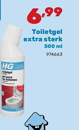 Toiletgel extra sterk 500 ml