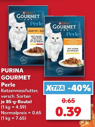 Gourmet Perle Katzennassfutter