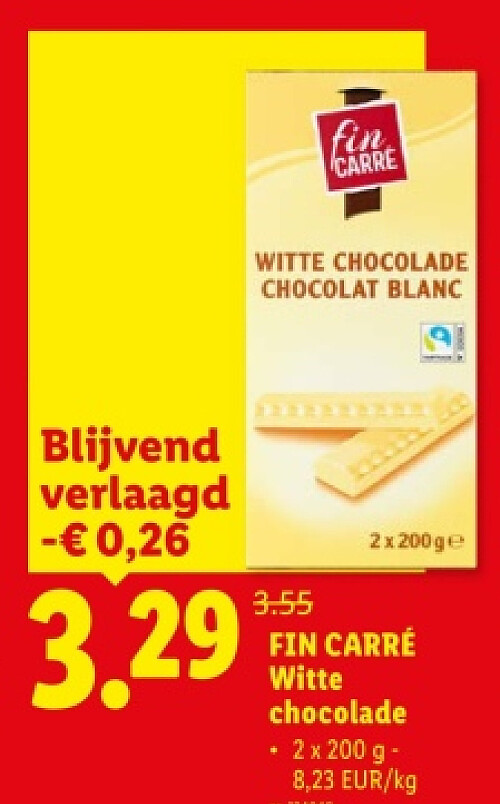 Witte chocolade