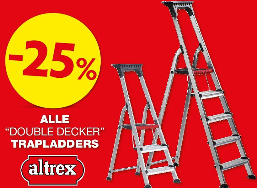LLE “DOUBLE DECKER” TRAPLADDERS